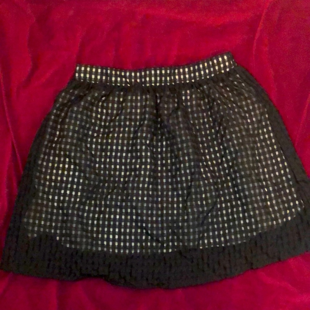 Black and White Skirt